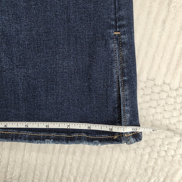 AE AMERICAN EAGLE 4 R SUPER HIGH RISE FLARE NEXT LEVEL STRETCH WOMENS JEANS - Picture 2 of 13